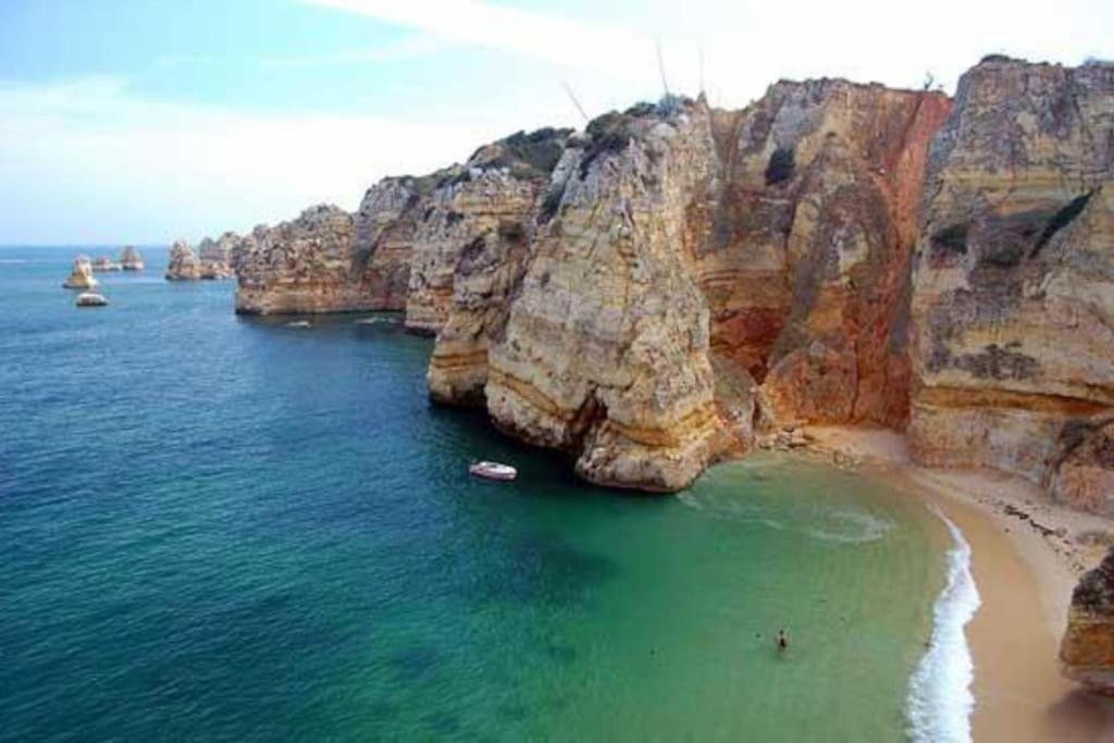 Apartamento Encantador A 100M Da Praia Carvoeiro  Ngoại thất bức ảnh